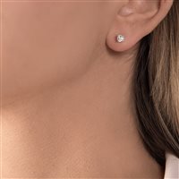 Orecchini Mirco Visconti Donna Orecchini punti luce in Oro Diamante 0.26 Ct HP26/80 - HP26/80